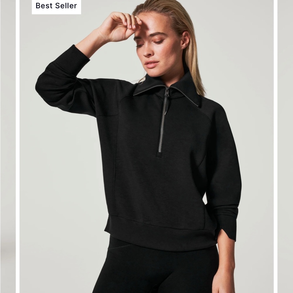 Spanx air essentials half zip